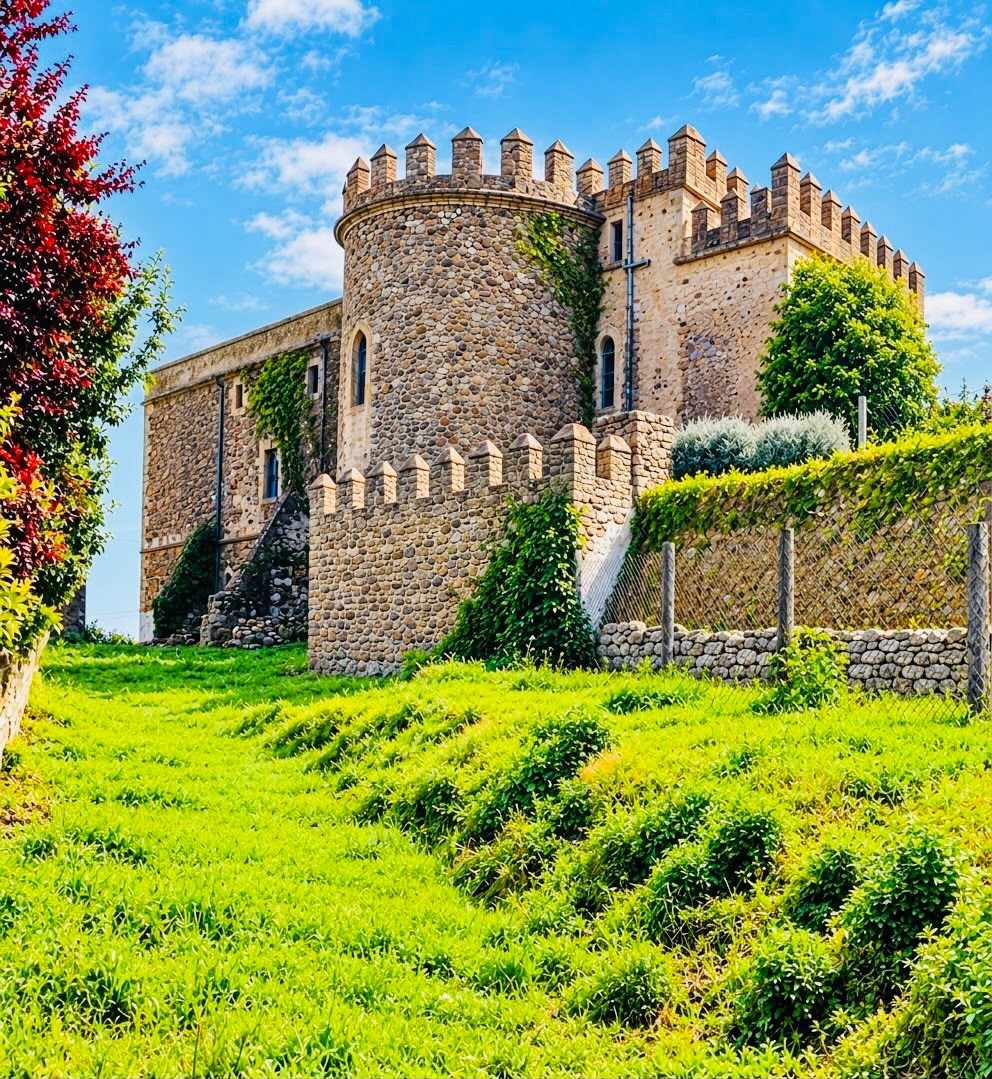 Venda de propietat composta per dues masies fortificades amb jardí, situada en un idíl·lic paratge al costat de Banyoles, Girona, comarca del Pla de l'Estany
